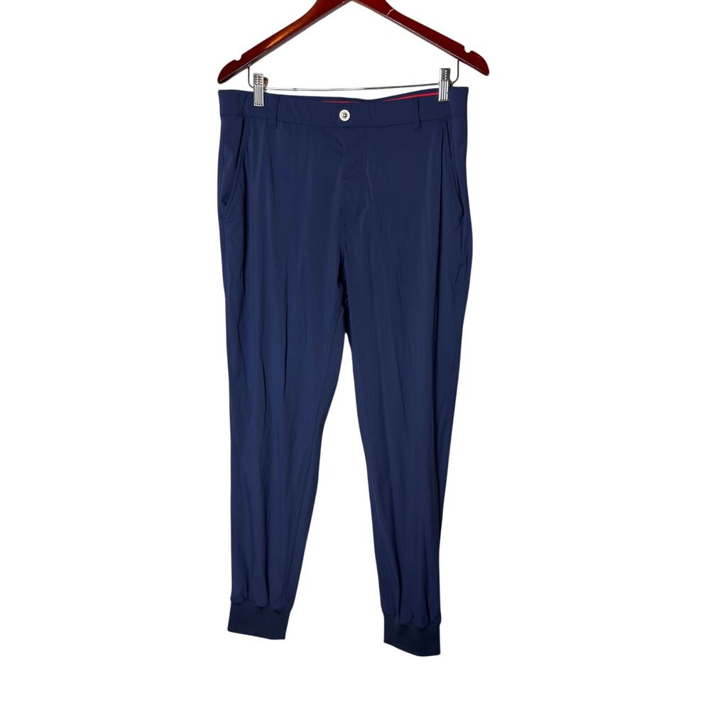 Redvanly navy blue chino pants sz L